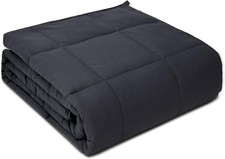Weighted Blanket 12lbs Queen Size Dark Grey 60x80 Weighted Blankets For Adults