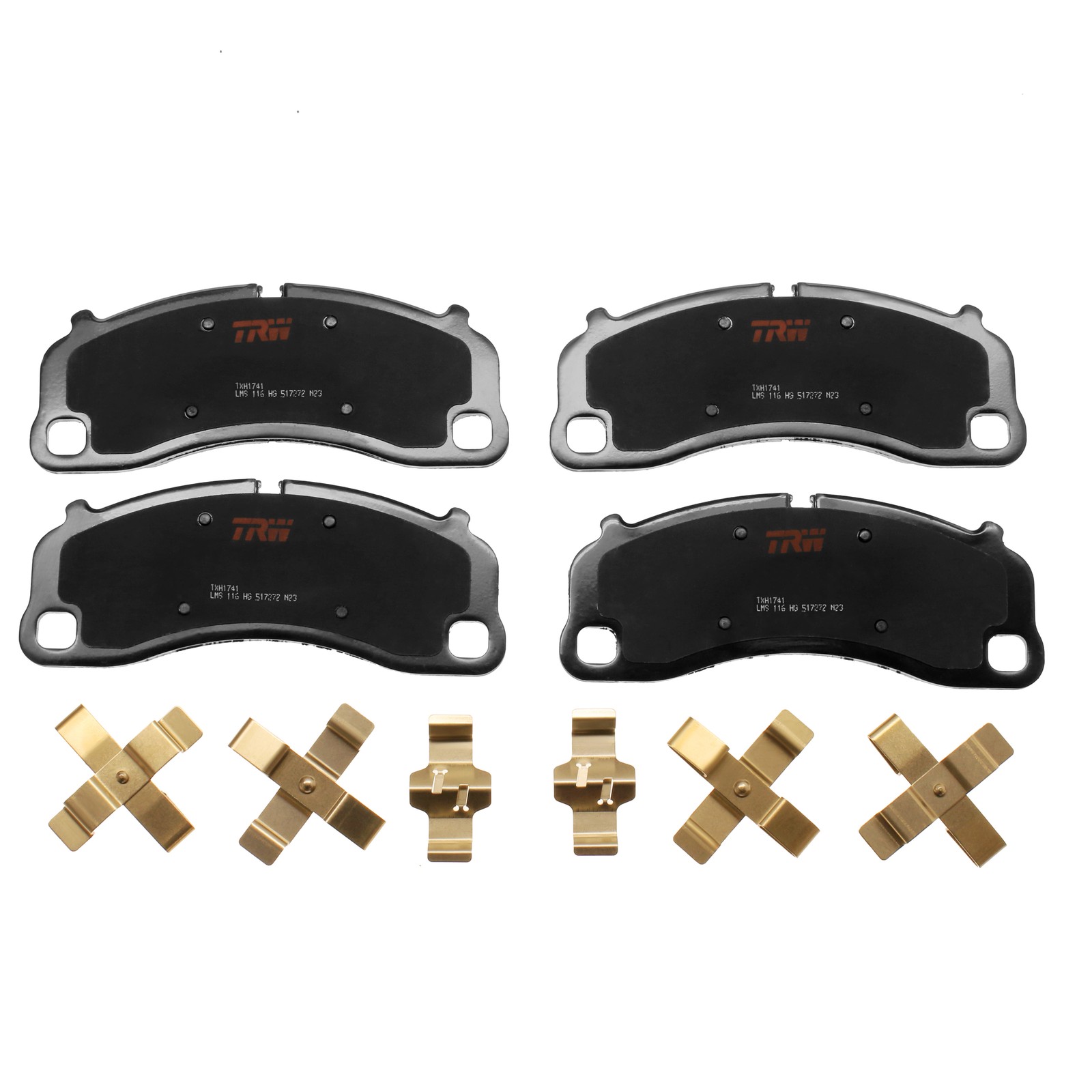 Disc Brake Pad Set for Porsche 911 2014 - 2019 TRW  Ultra TXH1741