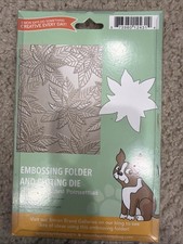 Simon Says Stamp Brilliant Poinsettias Embossing Folder And Cutting Die