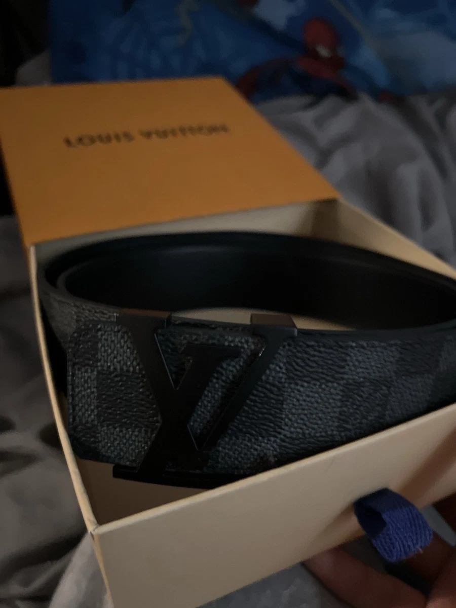 Louis Vuitton Black Belts for Men for sale | eBay