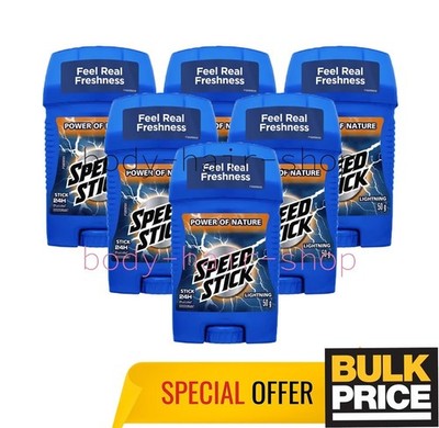 Mennen Speed Stick Lightning Deodorant Stick Frischer Duft Aluminiumfrei...