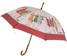 Simplicity Wood Handled Rain Umbrella Retro 1943 Sewing Patterm Pictures NWT