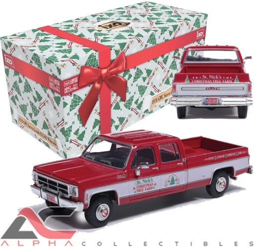 IXO IA64020 1:64 1976 GMC SIERRA GRANDE 2500 ST NICK'S CHRISTMAS