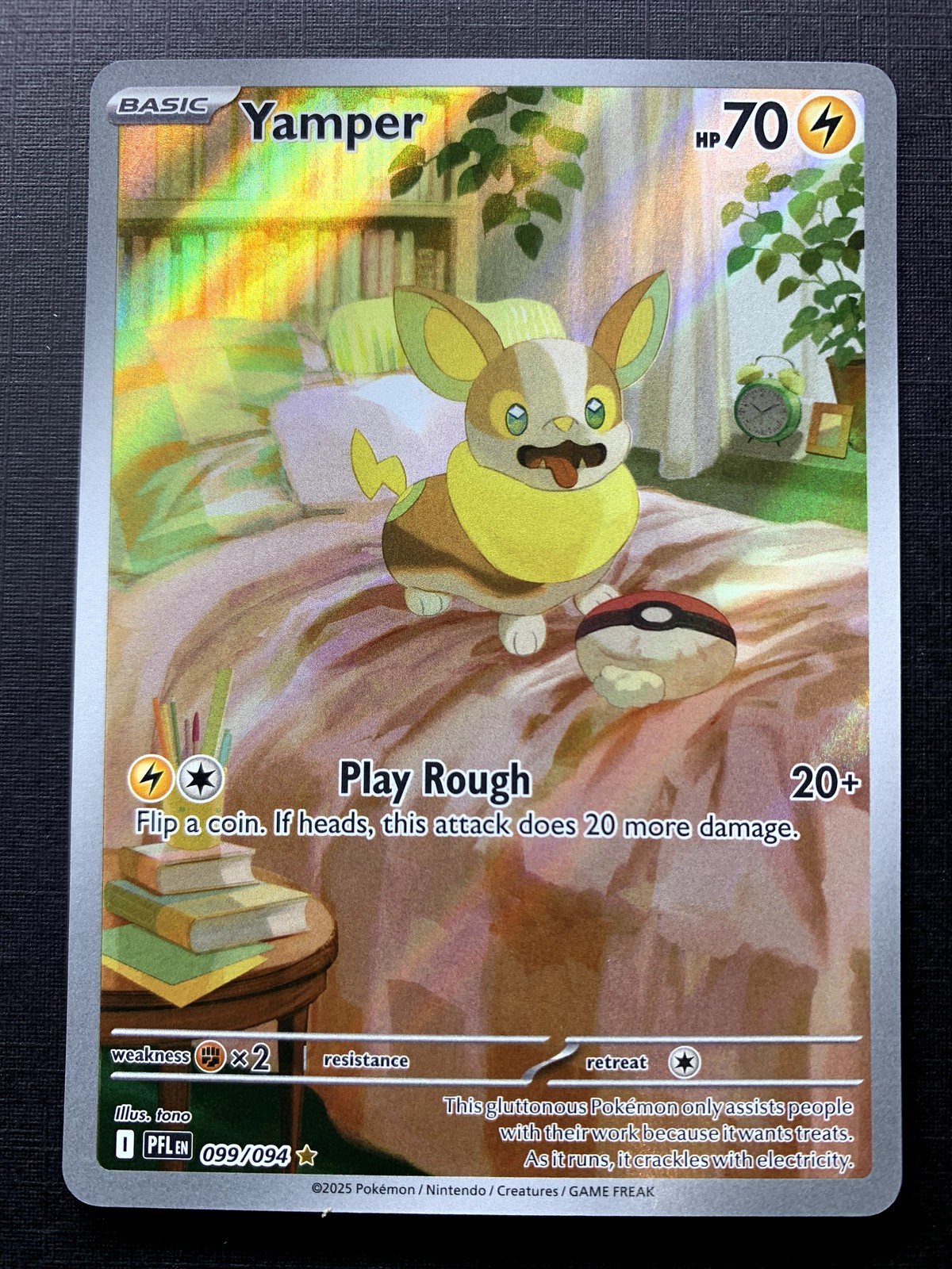 Yamper - Illustration Rare ME02: Phantasmal Flames 099/094 LP