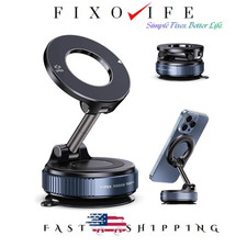 360  Vacuum Magnetic Phone Holder Car Mount Foldable Stand FAST US SHIPPING