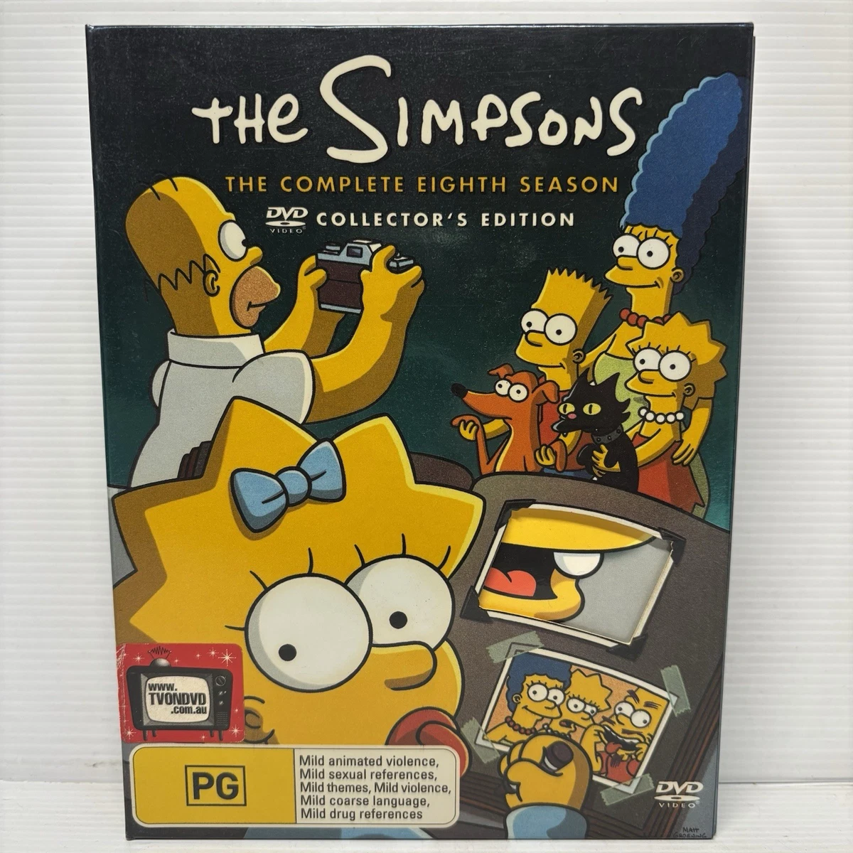 The Simpsons DVD Season 8 Box Set Region 4 Free Tracked Postage