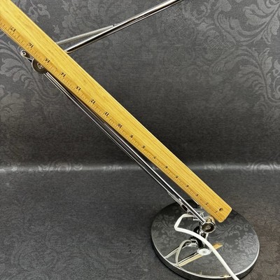 IKEA Antifoni Chrome Desk Work Lamp Adjustable Arm Head Light