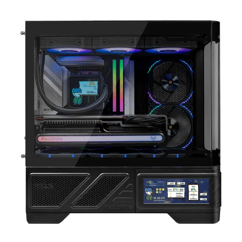 パソコンpc Zalman i3 Neo ATX Mid-Tower Gaming PC Case w/ Mesh Front & 4 x RGB