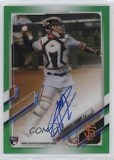 2021 Topps Chrome Rookie Green Refractor 17/99 Chadwick Tromp #RA-CT Auto 16h3