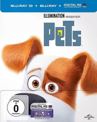 PETS - 2D + 3D - STEELBOOK Edition - NEU
