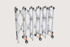 Retractable Safety Barrier (Expands 2.1m) Aluminium 1.2m Height Expandable
