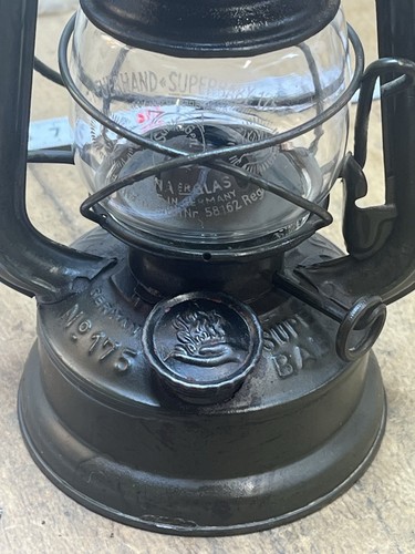 FEUERHAND lampe pétrole tempête Feuer Hand 175 Super Baby ancienne REF N.41 - Afbeelding 2 van 20