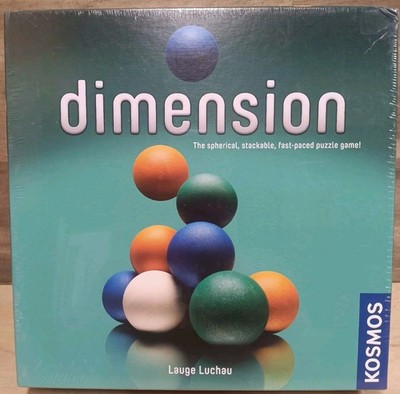 KOSMOS Dimension Strategy Timed Puzzle Game, 1-4 Players, 8+, Mensa Select