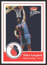 Elden Campbell #131 2003-04 Fleer Platinum Detroit Pistons