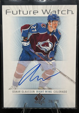UD SP Authentic Oskar Olausson #RFWA-OO Avalanche Auto Future Watch /699 