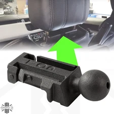 1" ball head seat adapter for Jaguar Land Rover Click and Go mount system holder