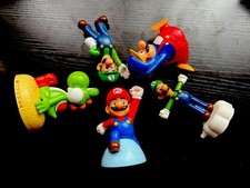 Nintendo Super Mario McDonald’s Happy Meal Figuren Lot 5x Mario Luigi Yoshi 2014