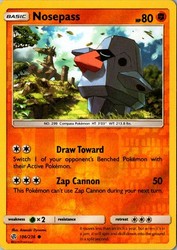Nosepass 106/236 Cosmic Eclipse Reverse Holo