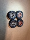  Wheels & Tires 5 Spoke AMT 1/25 Scale Rims GoodYear Chrome FULL SET HOT ROD — photo 1