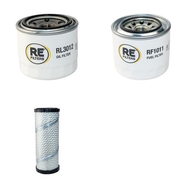 Filterservice-Kit Passt FüR Yanmar VIO27-5 Bagger Luft ÖL Kraftstofffilter-image