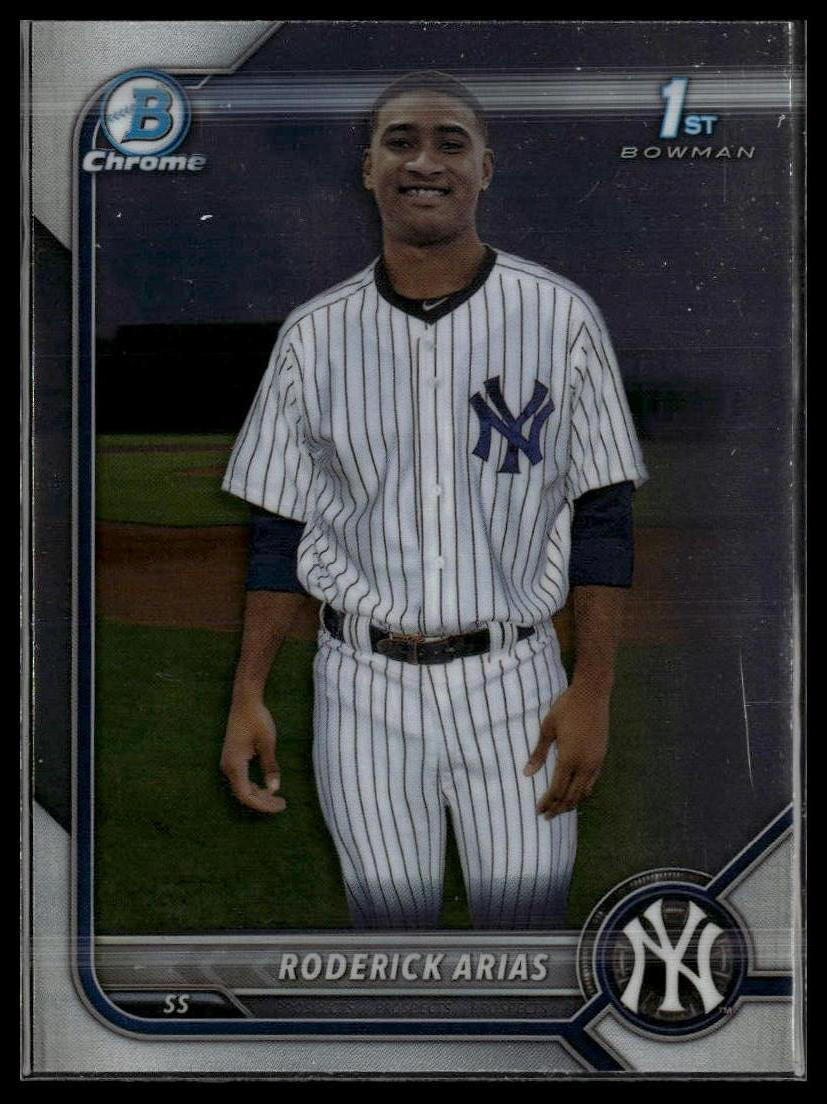 2022 Bowman Chrome #BCP-153 Roderick Arias Prospects 1st Bowman