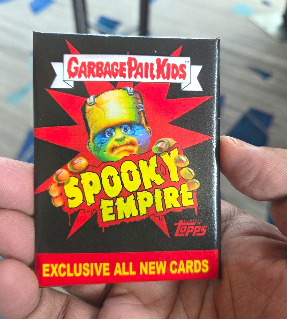 Topps Garbage Pail Kids Spooky Empire Exclusive Pack Joe Simko 26. Sold out!