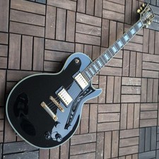 Chitarra elettrica Grass Roots By ESP Les Paul Custom Type Black usata