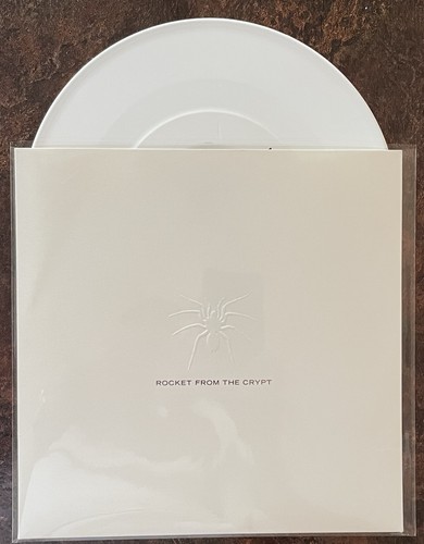 ROCKET FROM THE CRYPT / GET UP KIDS 7" WHITE NEW Hot Snakes murder city devils - Picture 3 of 4