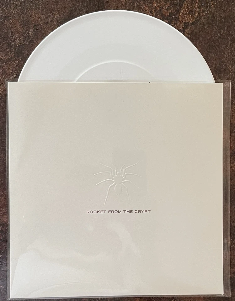 ROCKET FROM THE CRYPT / GET UP KIDS 7" WHITE NEW Hot Snakes murder city devils - Image 3 of 4