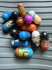Vintage 2004 Mighty Beanz JA-RU Lot of 15 Beans 11 Different Characters