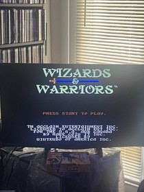 Wizards & Warriors Nintendo NES. Testato.