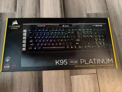 Corsair K95 RGB Platinum Mechanical Keyboard Cherry MX Brown