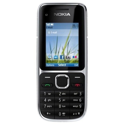 New Nokia C2-01 - Black (Unlocked) Mobile Phone - 第 1/4 張圖片