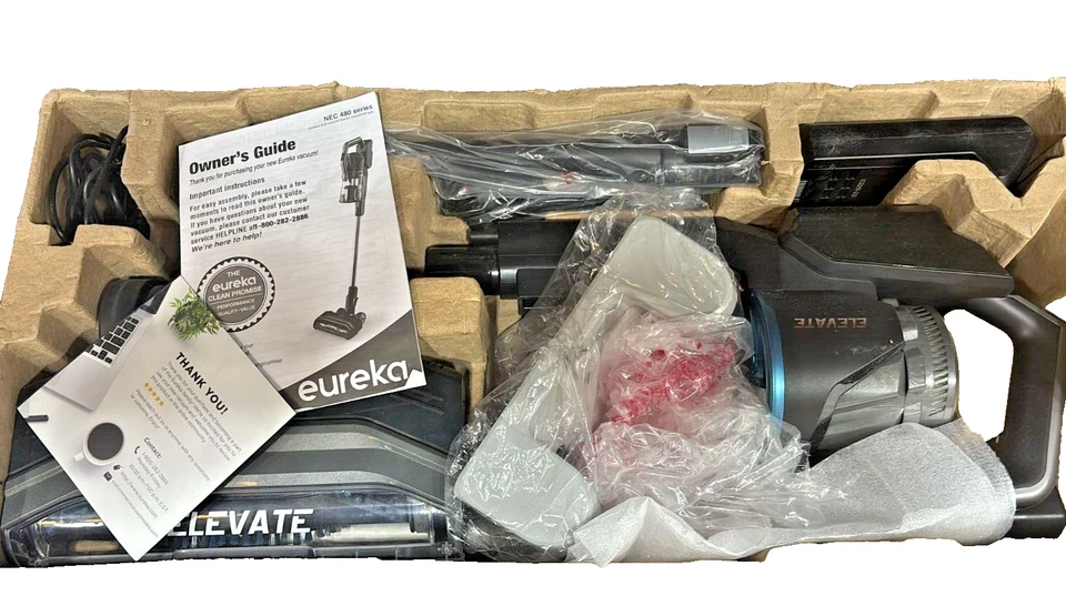 Eureka Lightweight Cordless Vacuum Cleaner, High Altitude NEC480, Black / USED - Image 2 of 4