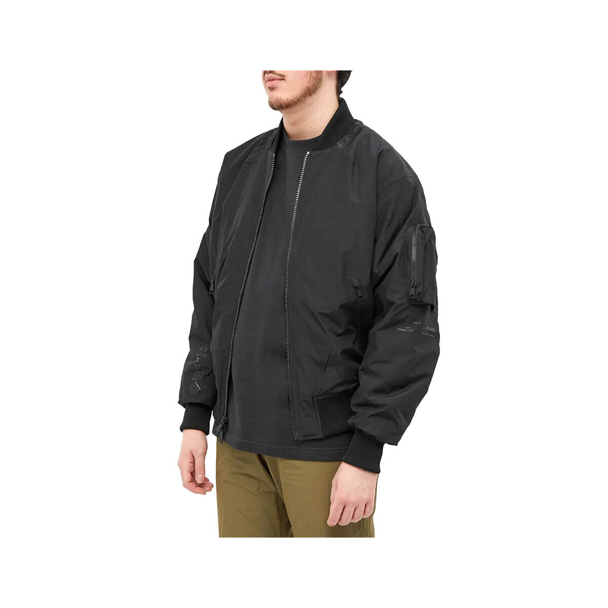 Air Jordan 23 Men's Engineered Bomber Jacket Black DJ0232 Air Jordan 23 Men's Engineered Bomber Jacket Black DJ0232