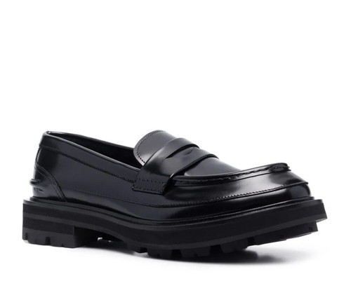 ALEXANDER McQUEEN WANDER MOCASINES ZAPATOS PARA HOMBRE HECHOS EN ITALIA 736513WIC601000 - Imagen 2 de 6
