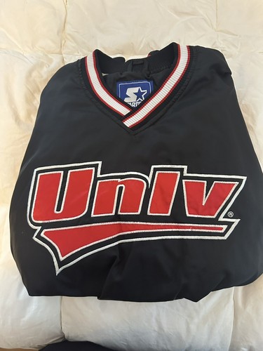 UNLV Vintage Starter Pullover Jacket L Clean