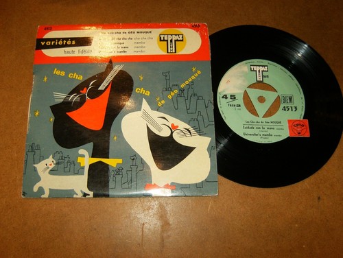 GEO MOUQUE - EP FRENCH TEPPAZ 4513 - LATIN CHA CHA POPCORN