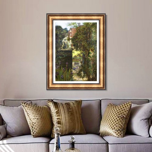 Lienzo enmarcado serie de impresión de giclee #034 por Frederick Leighton arte de pared decoración del hogar - Imagen 3 de 16