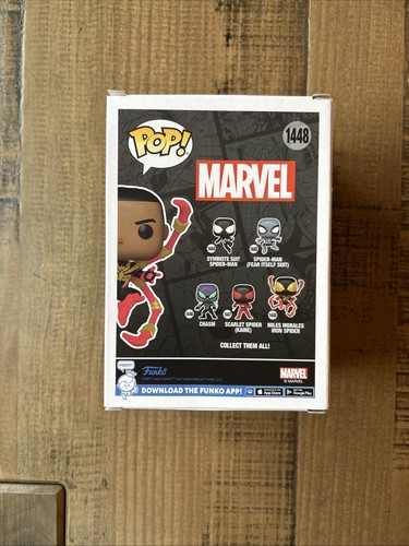 Miles Morales Iron Spider Funko Pop! Marvel - CHASE Vinyl Figure #1448 In Hand - Bild 3 von 6