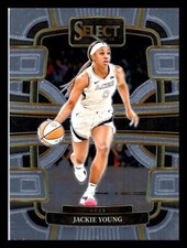 Jackie Young 2024 Panini Select Base Concourse #38 Aces