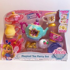 Disney Junior Alice's Wonderland Bakery Magical Tea Party Set 11 Pieces NEW 