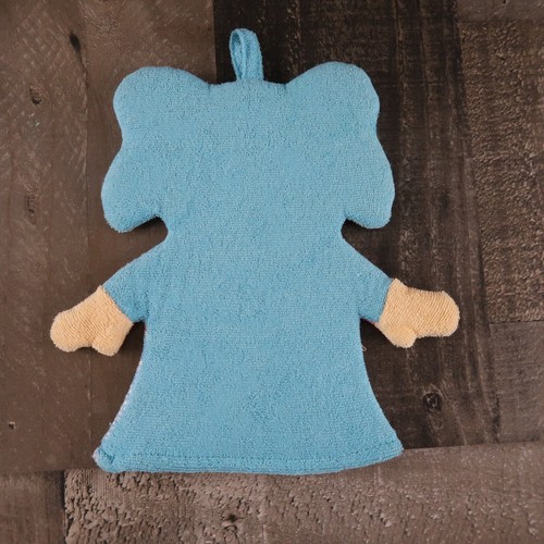LaLaLoopsy Mittens Fluff N Stuff Bathmitt Loofa Potholder Hand Puppet Doll - Picture 3 of 3