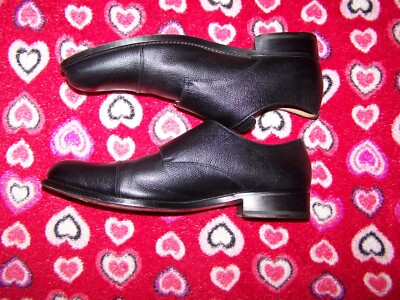 Harris Firenze Men Double Monk Strap Black Dress Shoes Great  display picture 1