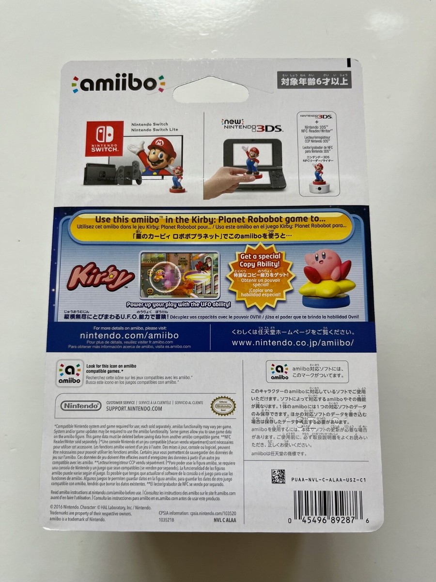 Kirby Amiibo Nintendo Amiibo Kirby Series WiiU 3DS Switch New