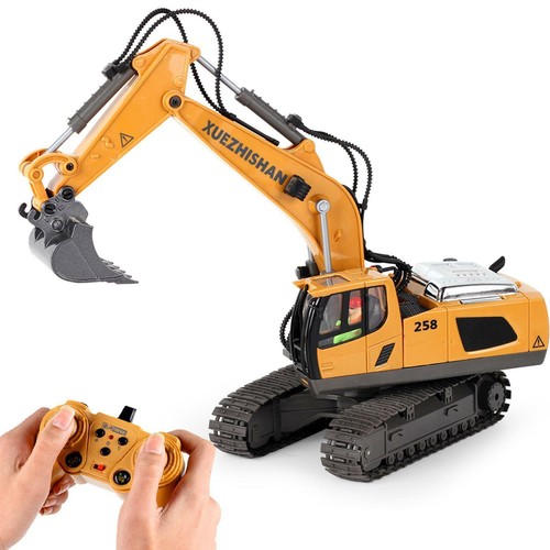 RC Digger Remote Control Excavator Construction Truck Vehicle RC Toys for Kids - Picture 23 of 24
