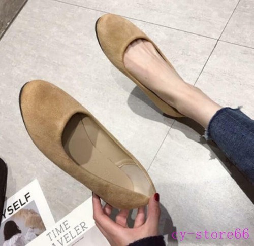 Womens Loafers Flat Round Toe Comfort Slip On Casual Shoes Flat Oxford New - Bild 19 von 29