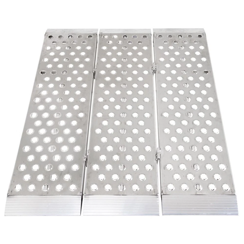 Big Boy TF-6060-EZ-ATV Aluminum 5' by 5' Folding ATV Ramps by Black Widow Foto 4 de 4