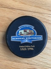 RARE Vtg Buffalo Sabres Don Luce Auto Hockey Puck Limited Edition Memorial AUD