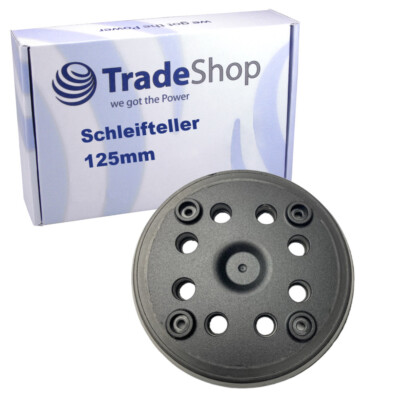 8-Loch Schleifteller Ø125mm für Bosch PEX 270 A, PEX 270 AE Exzenterschleifer